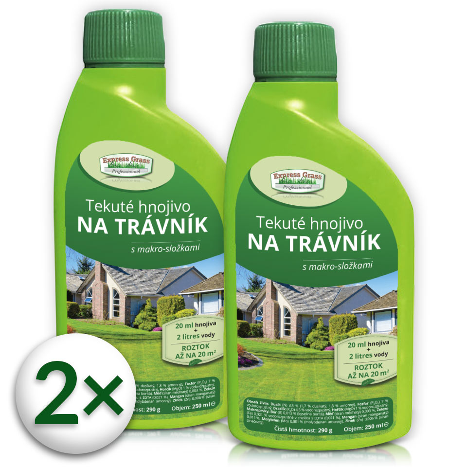 Tekuté hnojivo na trávník 500 ml