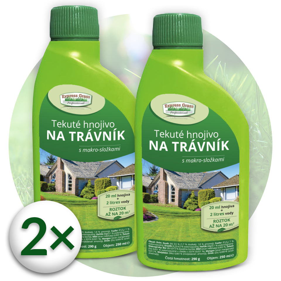 Tekuté hnojivo na trávník 500 ml